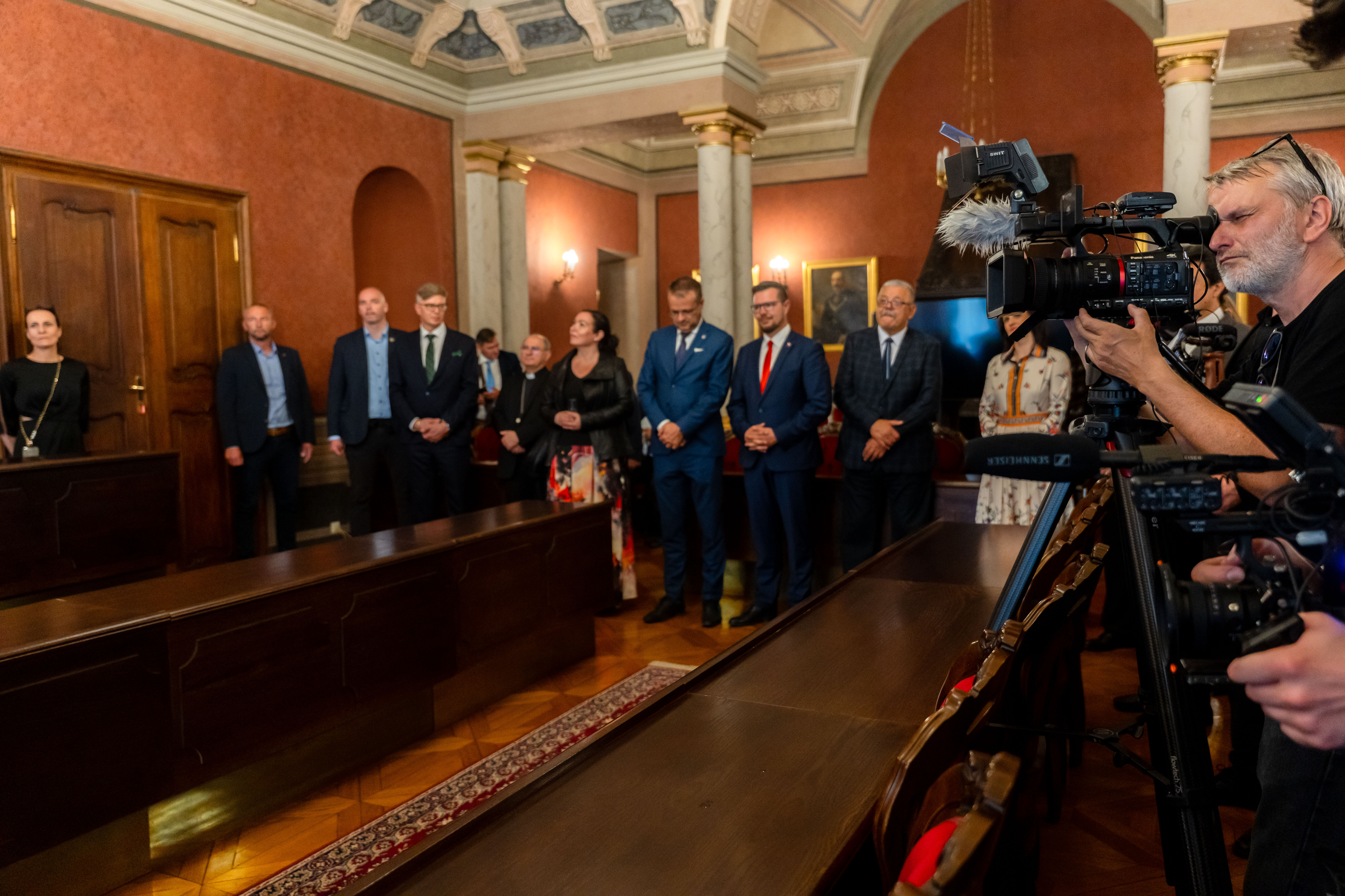Prezident ZEMAN V Kosiciach so Schusterom -1-97